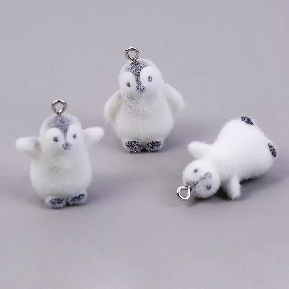 5pcs Flocking Small Penguin Re – Resin Craft Projects Bewertung und Preis