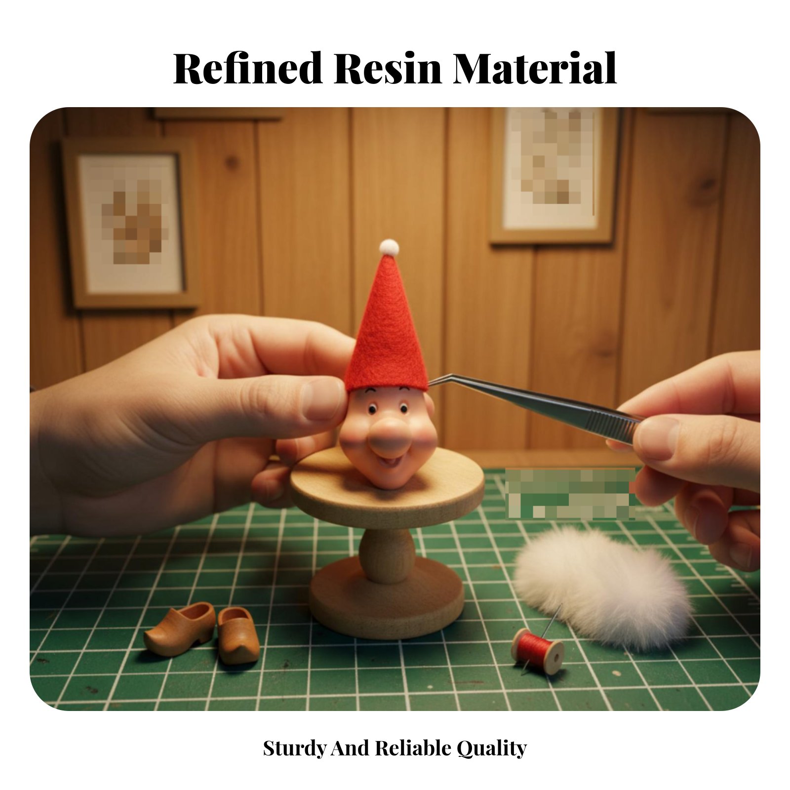 Resin Doll Face Cute Design El – Resin Craft Supplies Bewertung und Preis