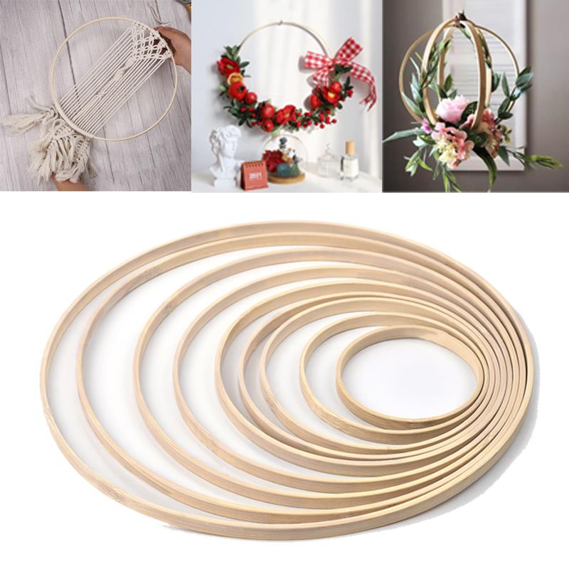 1/5Pcs 8-33cm Wooden DIY Handm – Wood Ring Blank Bewertung und Preis