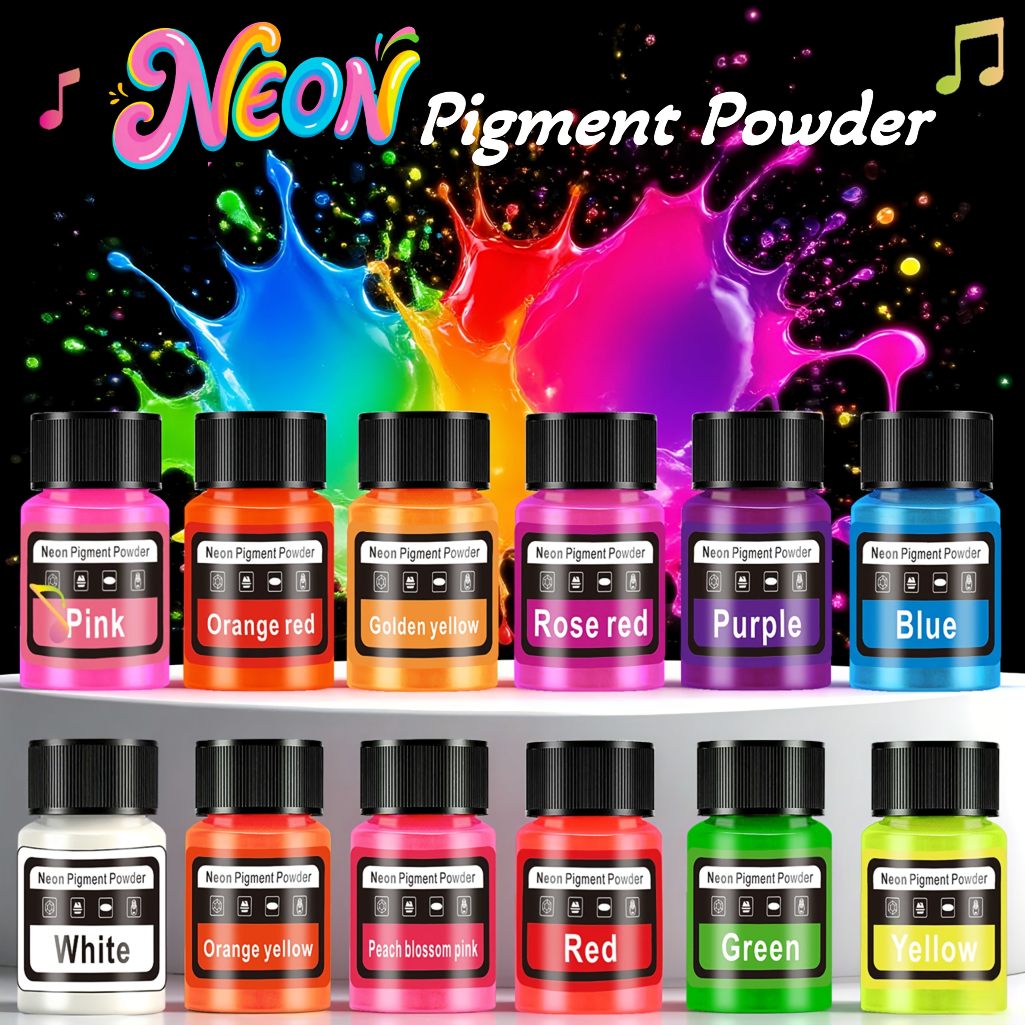 Fluorescent Powder/Neon Resin  – Resin Pigment Set Bewertung und Preis