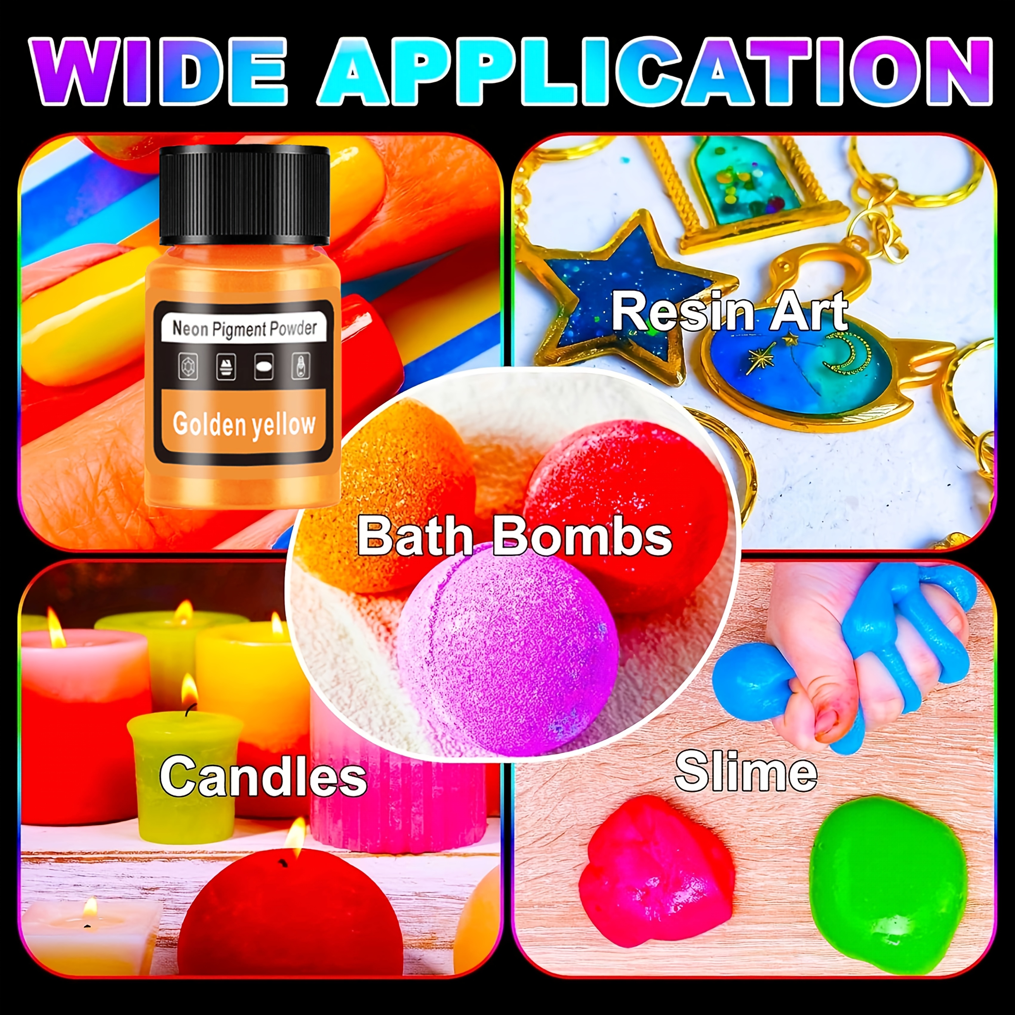 Fluorescent Powder/Neon Resin  – Resin Pigment Set Bewertung und Preis